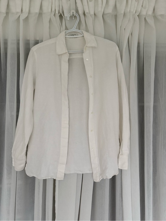 Babaton Tops - Babaton Aritzia Linen Button Up Shirt